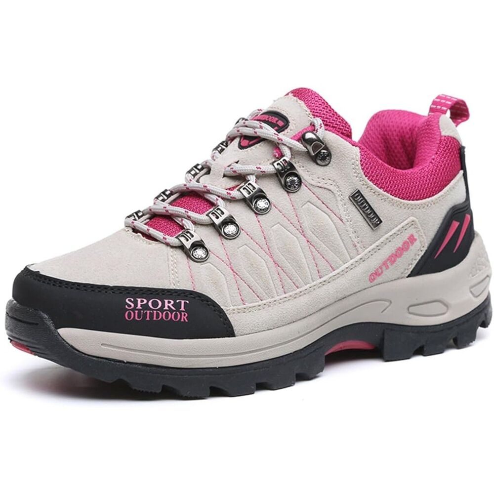 NEW 8.5 Women's Hiking Shoes Lightweight Mesh Walking Sneakers Outdoors
